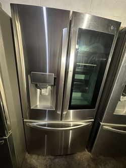 LG Counter‑Depth French Door – Ice & Water Dispenser, 36" Stainless