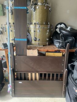 Twin Bed Frame and goodies FREE