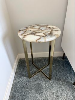 West Elm - Agate Side Table (13") - $150