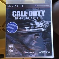 call of duty ghosts ps3