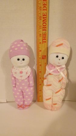 Handmade Sock Baby Dolls $15 ea.