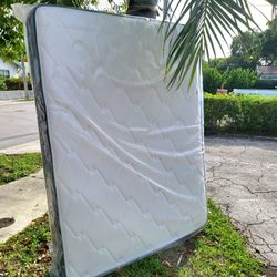 NEW QUEEN MATTRESS AND BOX SPRING -- Also Available In All Sizes.