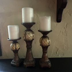 Metal Candle Holders