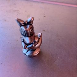 Daisy Duck, Stainless Steel. 1.5” Tall.