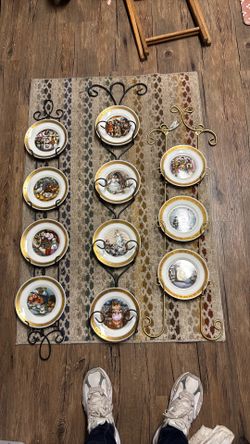 Vintage plates