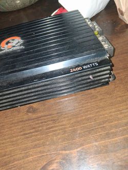 Qp4250 4 channel amplifier 2400wqtts