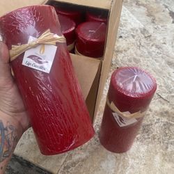 Red And Green Candles