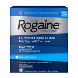 Rogaine Men's Hair Treatment Solution - 2 fl oz
