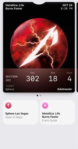 Metallica sphere