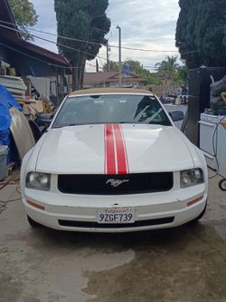 Ford Mustang Convertible White