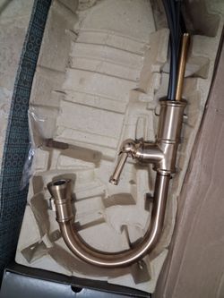 Brizo  Litze Pull-Down Kitchen Faucet with Arc Spout and Knurled Handle