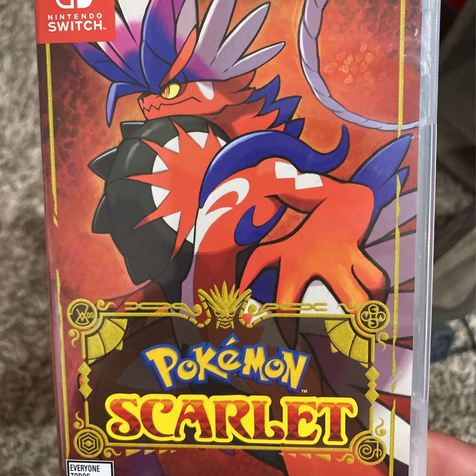 Nintendo Switch Pokemon Scarlet Digital Code