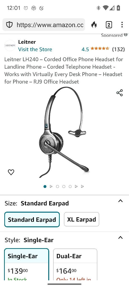 Leitner Headset, USB And USB C Connection