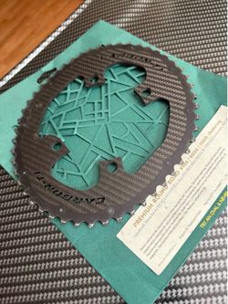 Absolute Black Oval Titanium Chainring