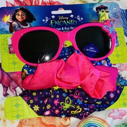 Girls Disney Encanto Sunglasses🕶️ & Hair Ties Set 