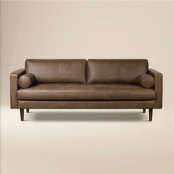 Leather couch