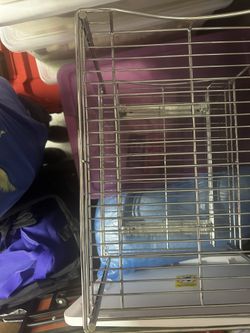 Metal two tier pull out storage rack