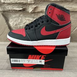 New Jordan 1 Retro High OG  Patent Breds Size 6 Women / 4.5 Y