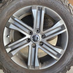 20" Original F150 FX4 Rims  / Tires LT275/60/20