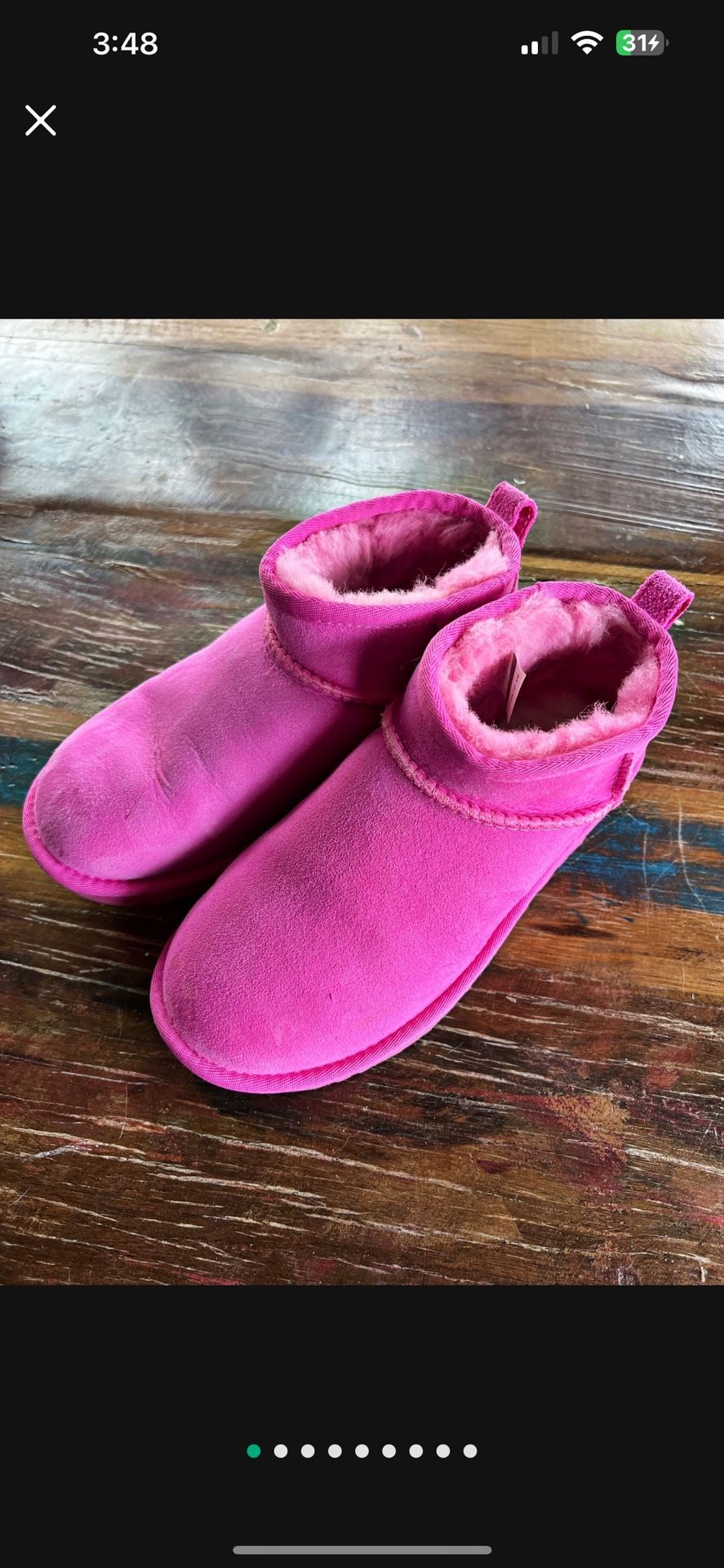 Ugg Ultra Mini Boot Pink Women’s Size 6 