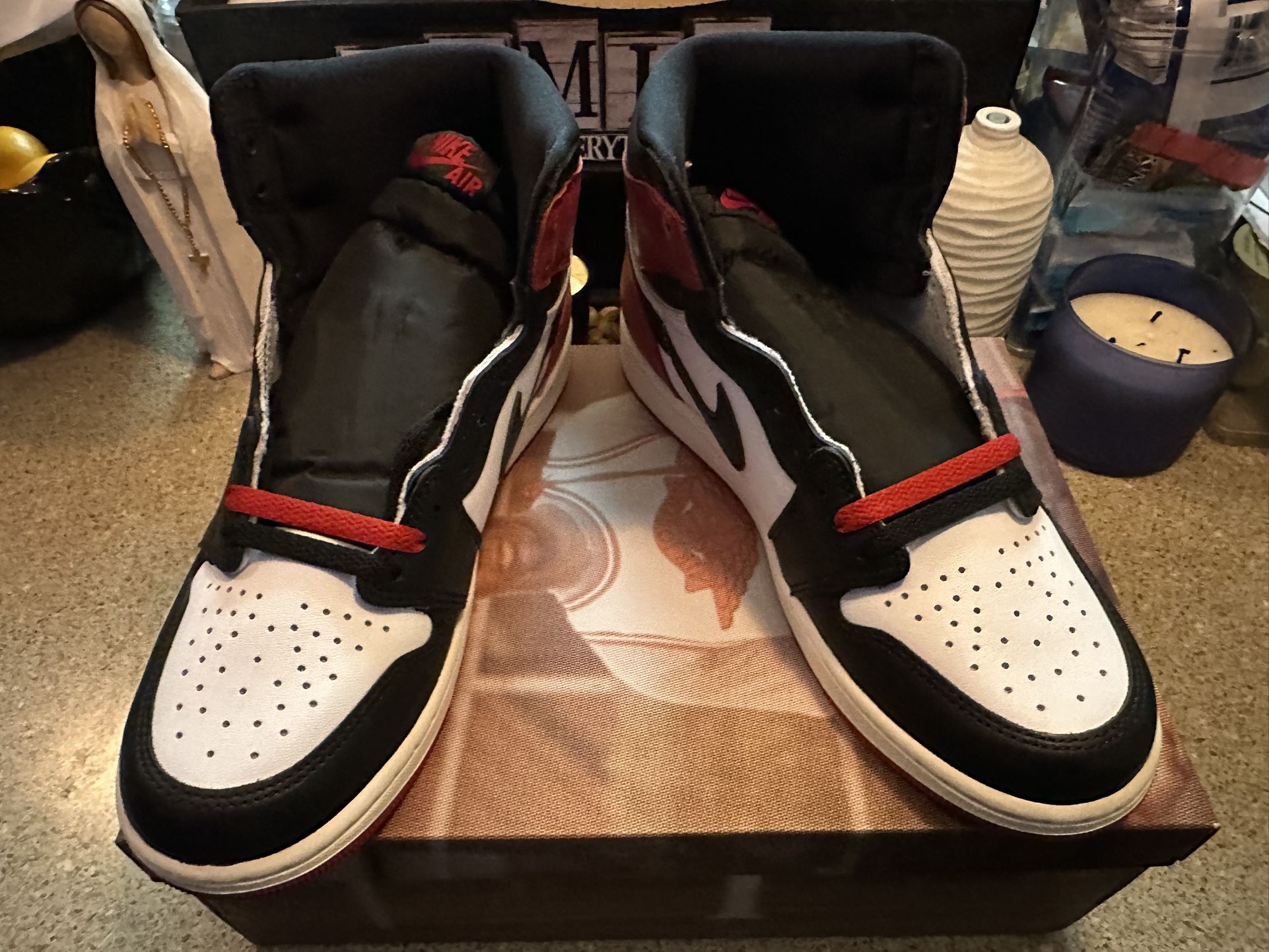 Air Jordan 1 Black Toe Reimagined 9