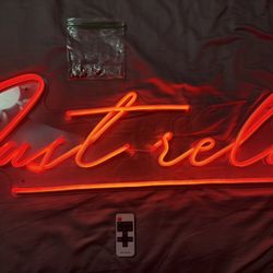 Zanvis Just Relax Neon Sign