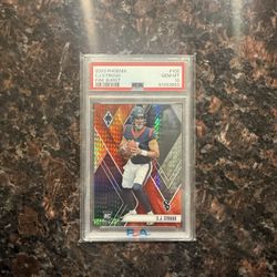 Cj Stroud Fire Burst PSA 10