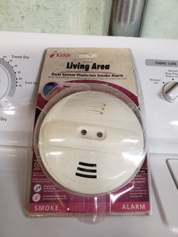 Kidder dual sensor battery operated smoke alarm