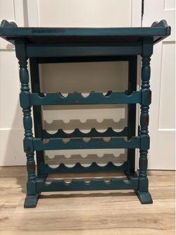 Wood wine rack