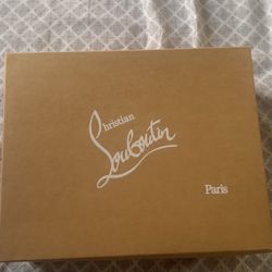 Christian louboutin high top velour