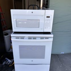 Electric Stove  And Microwave 