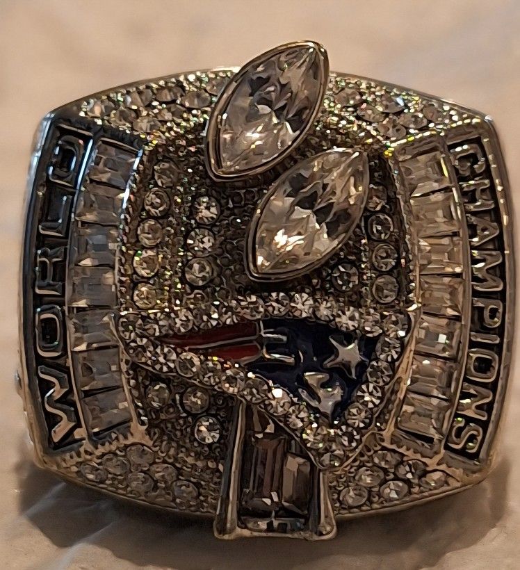 2003 Super Bowl XXXVIII New England Patriots Tom Brady Ring