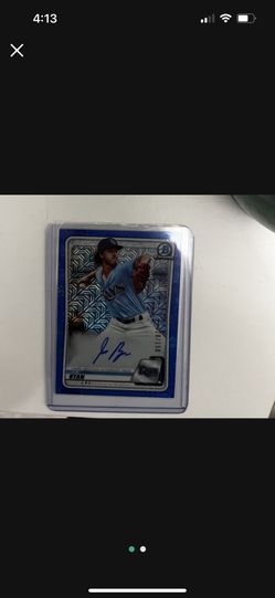 Bma-jr Joe Ryan Autograph /150!