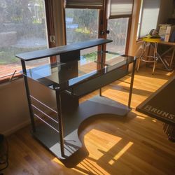 Glass Top Desk