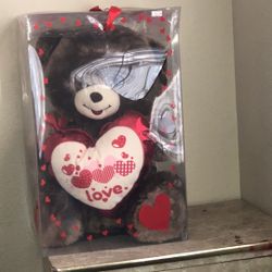 NEW Big Teddy Bear In DAMAGED Packaging