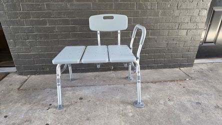 Wide shower chair