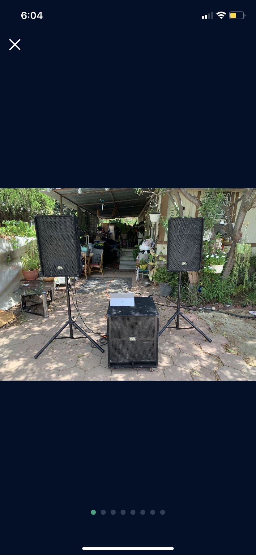 SA Audio Dj Speakers
