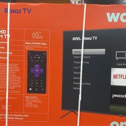 65”ONN ROKU SMART TV 4K