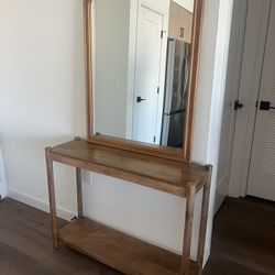 Table And Mirror
