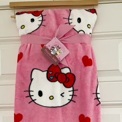 Hello Kitty, Valentine’s Day Blanket