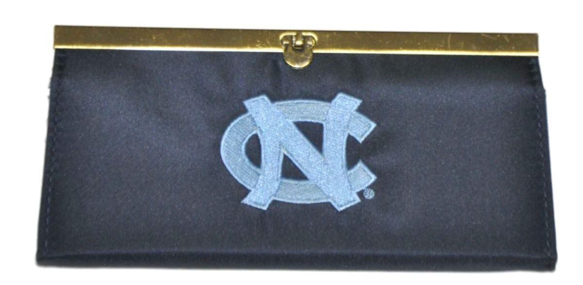 North Carolina Tar Heels Game Day Outfitters Womens Navy Clutch 8.5" x 4"