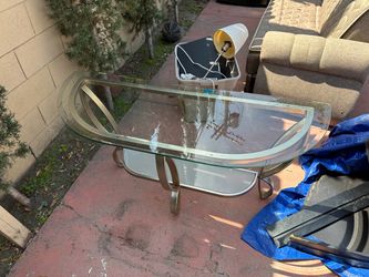 Cute glass table