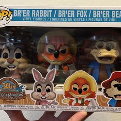 Br’er Rabbit , Fox & Bear Funko Pop