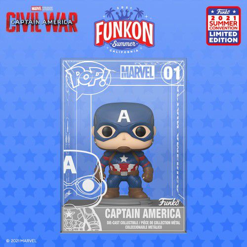 Captain America Die Cast Funko 