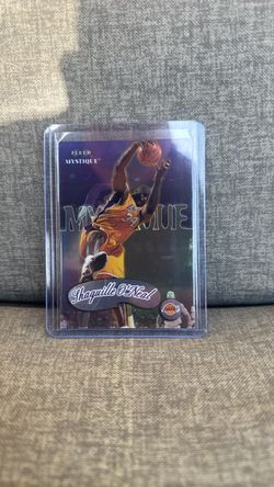 🏀🔥99’-00’Fleer Shaquille O’Neal Mystique Holo foil insert🔥🏀