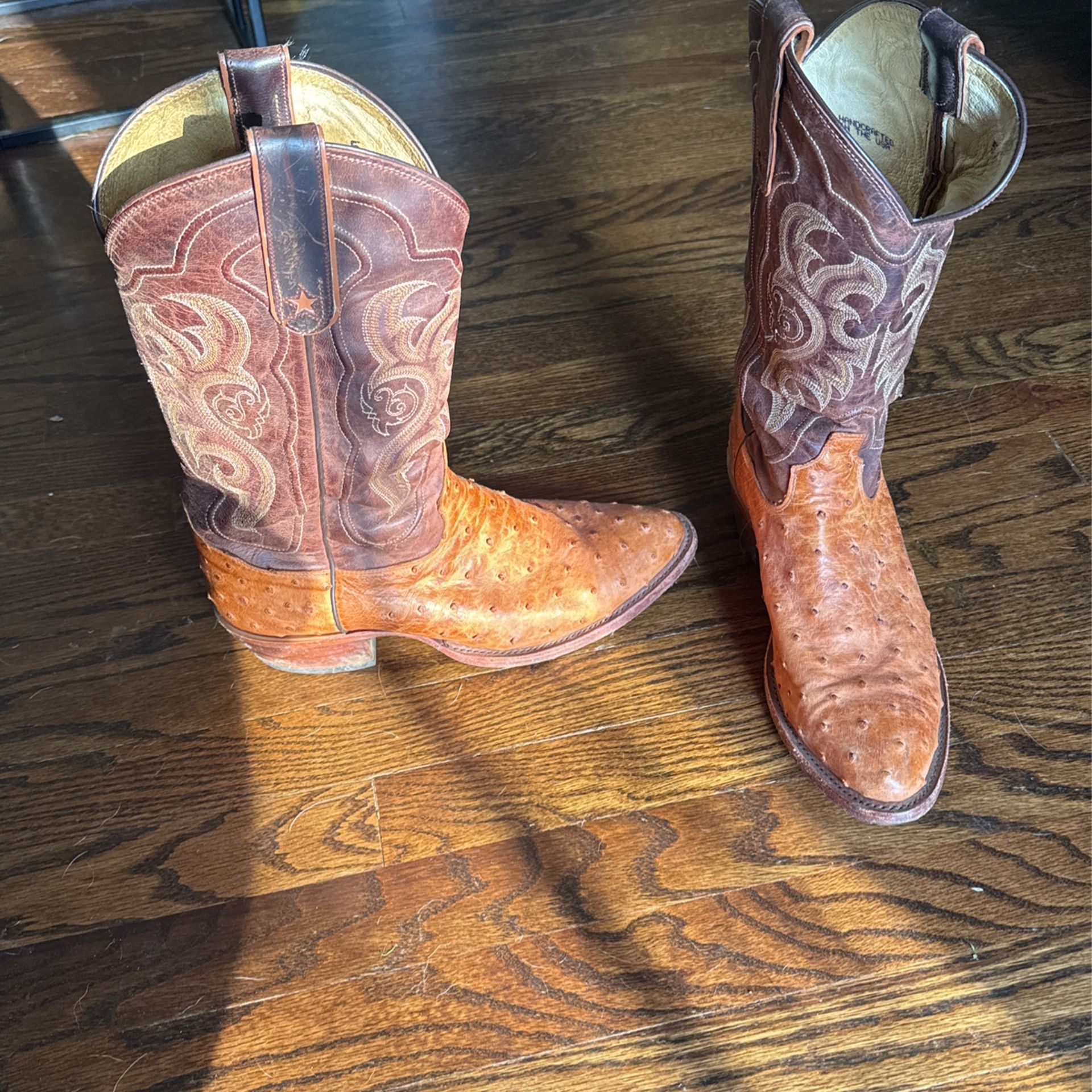 Tony Lama Ostrich Boots