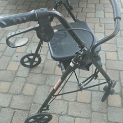 Rollator 4 Wheeled Walker 