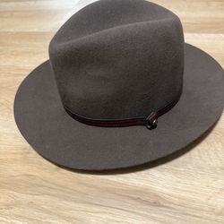 Rag & Bone Wool Floppy Brim Fedora Pecan color