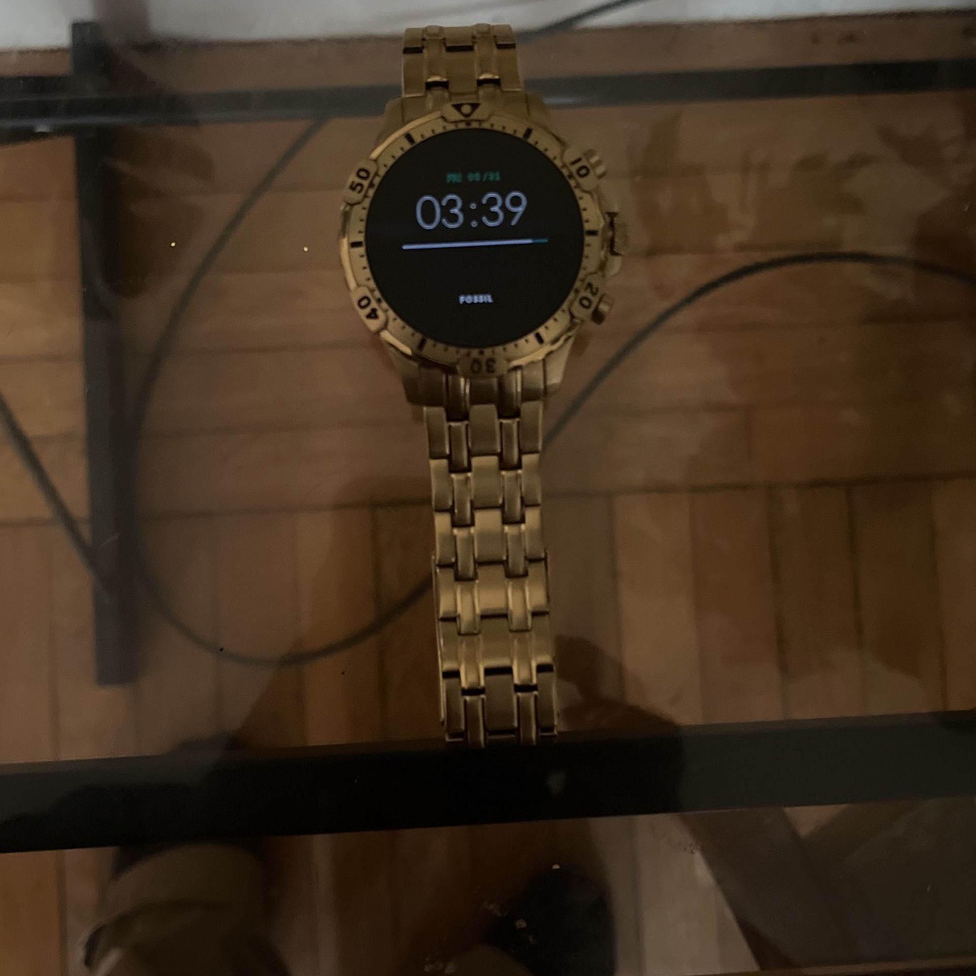Fossil Smart Watch Gen 5 Gold Plated Garrett