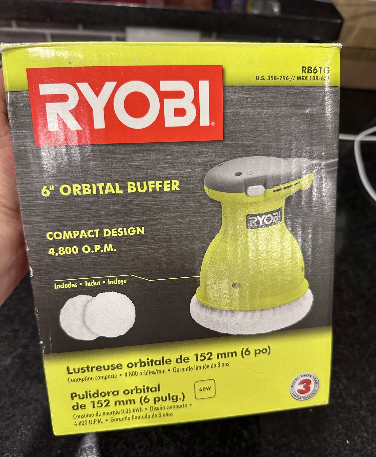 6” Orbital Buffer